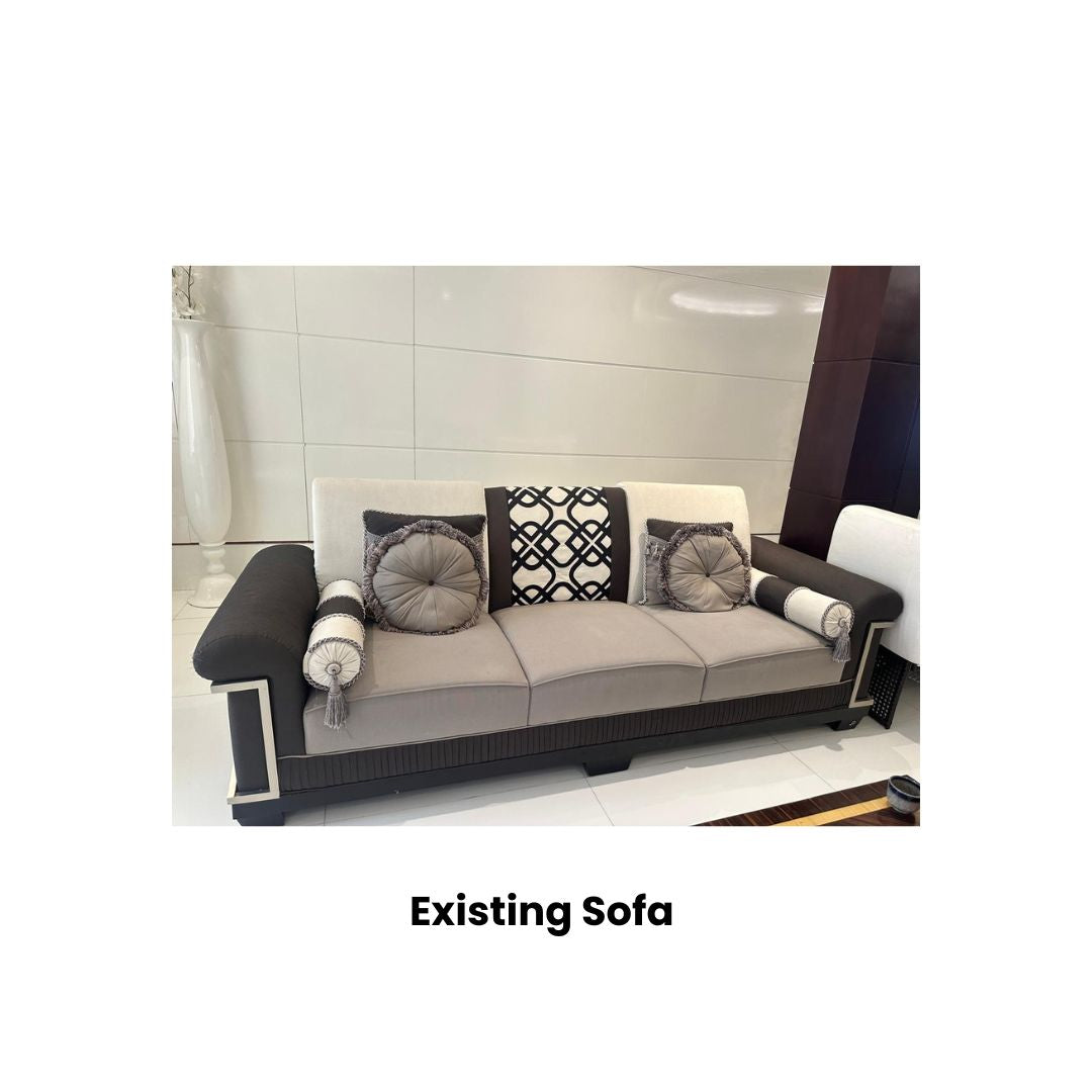 GF ENTRANCE HALL SOFA REUPHOLSTERY