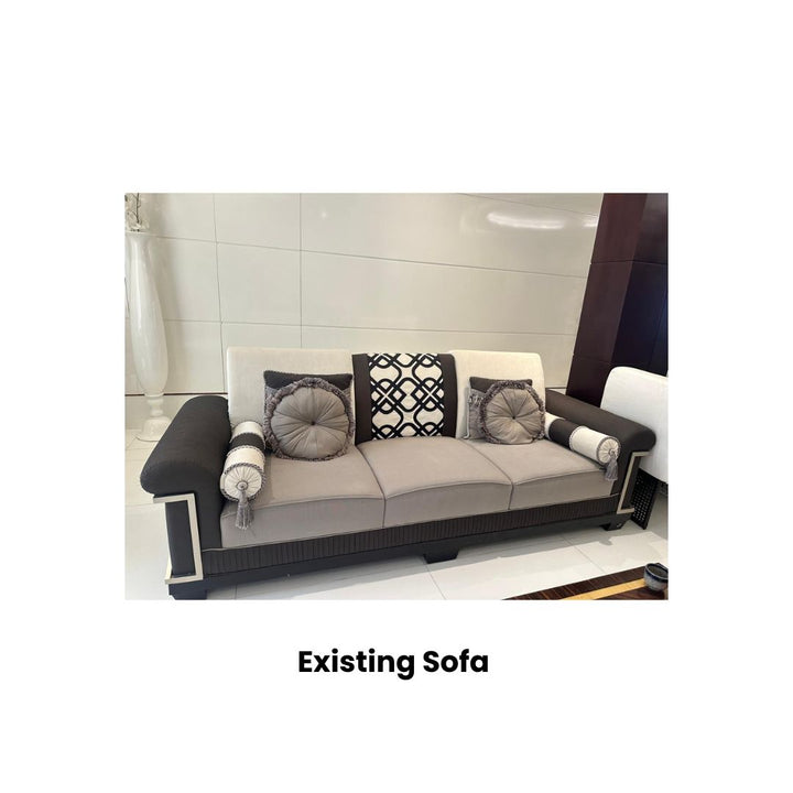 GF ENTRANCE HALL SOFA REUPHOLSTERY