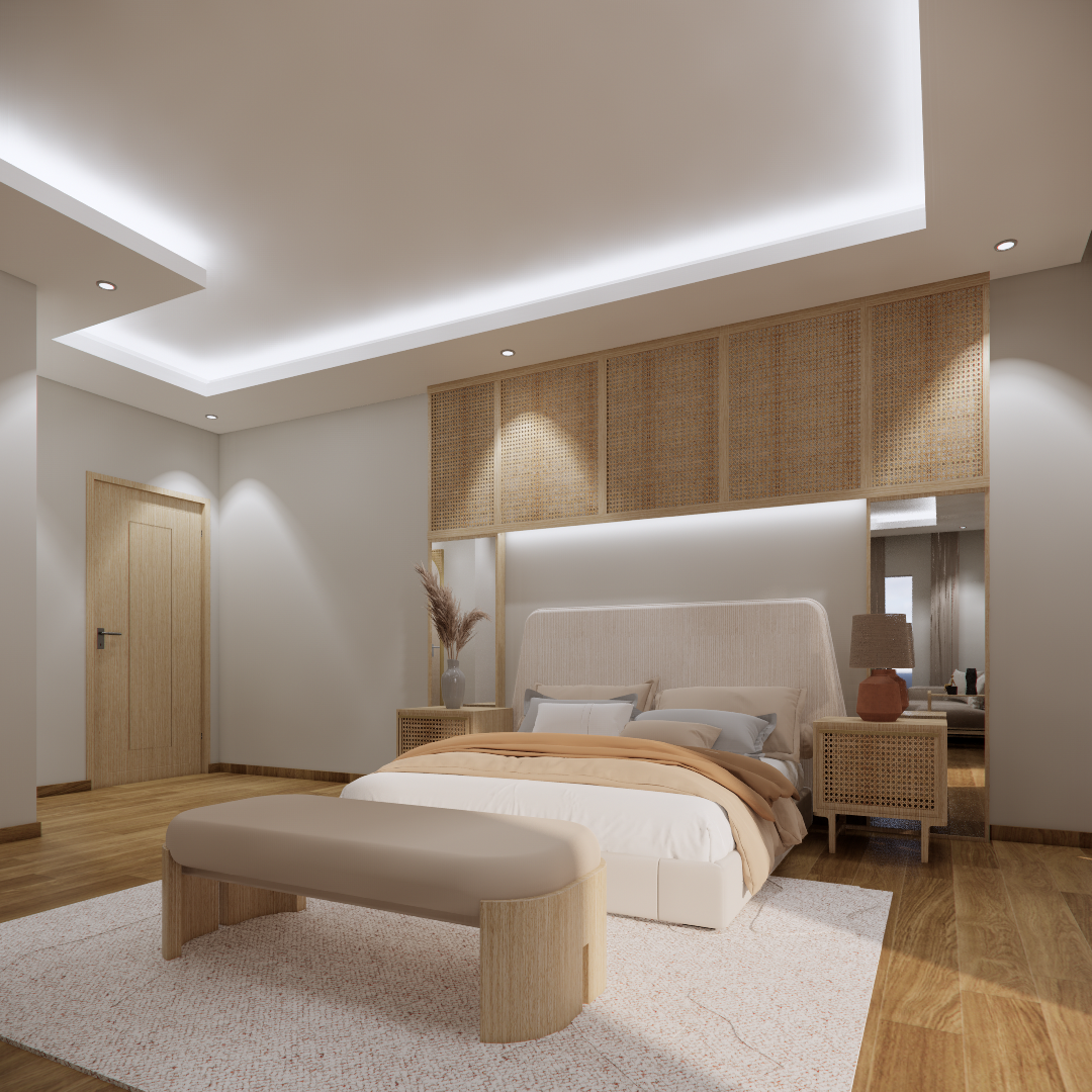 FF BEDROOM 1 RIGID VINYL FLOORING & SKIRTING