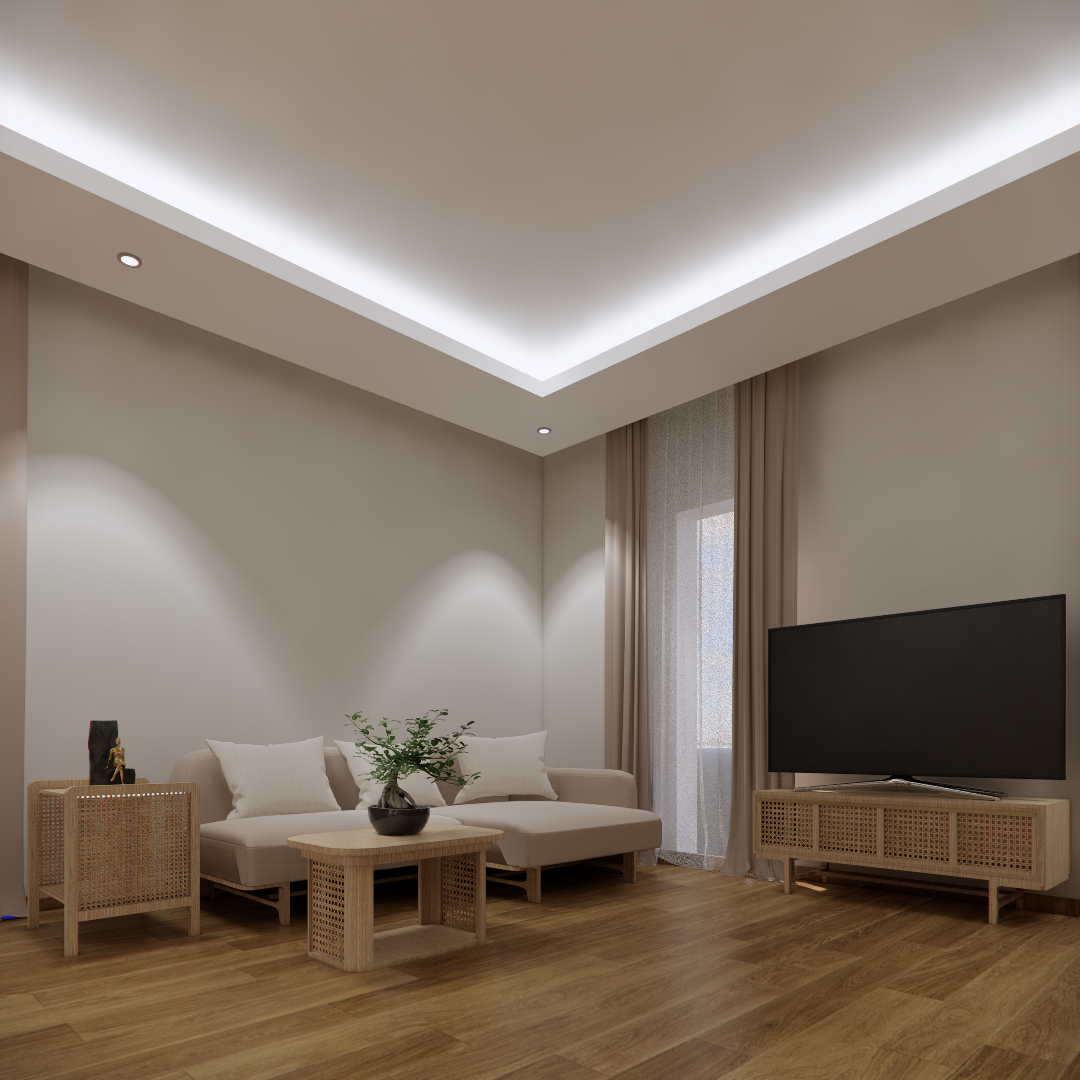 FF BEDROOM 1 RIGID VINYL FLOORING & SKIRTING