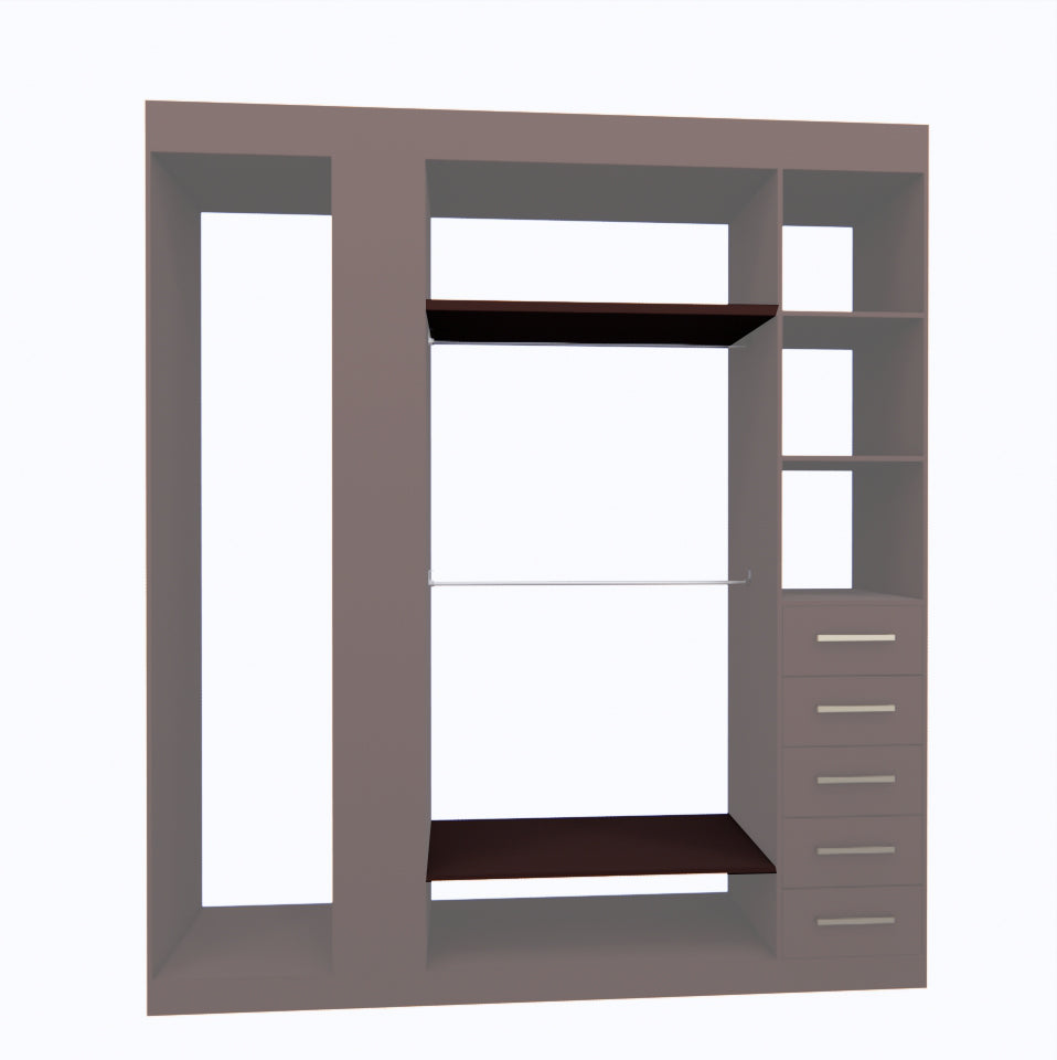 MBR Wardrobe- Left - DRESSER