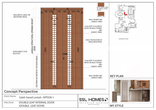 GF INTERIOR  DOUBLE DOOR 1