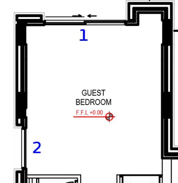 SHEER 1 - GF GUEST BEDROOM