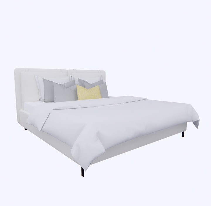 BED BASE with ATTACHED HEADBOARD