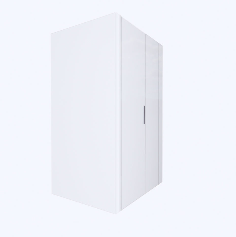 FF Br3 Bathroom GLASS PARTITION - Full