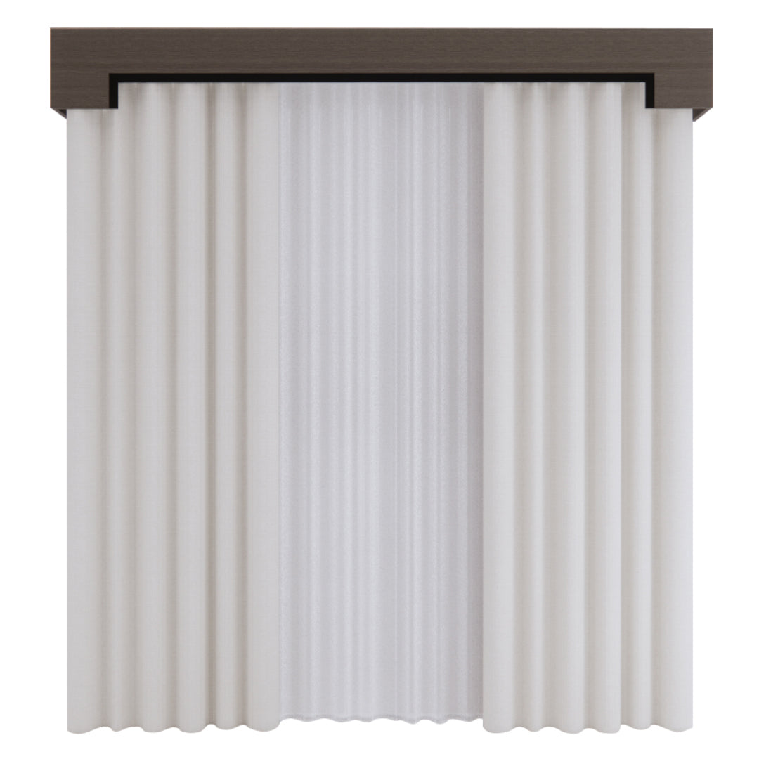 CURTAIN WITH PELMET BOX