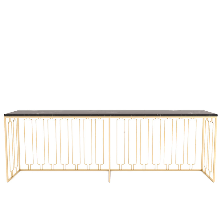 Buffet table